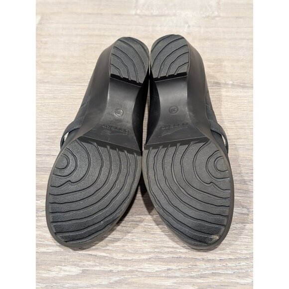 Dansko Tamara Womens Clog Size EU 39 - US 8.5-9 Buckle Black Leather Comfort - Picture 7 of 16